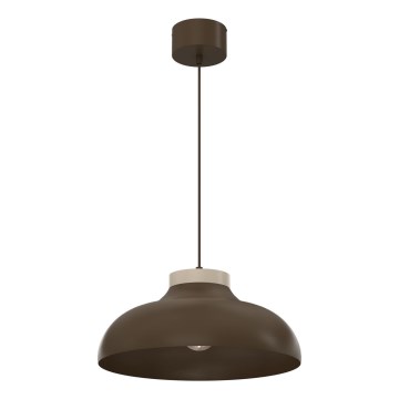 Suspension à câble BASCA 1xE27/15W/230V marron/beige