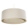 Suspension à câble BOHO TRINITI 1xE27/60W/230V Ø 50 cm crème