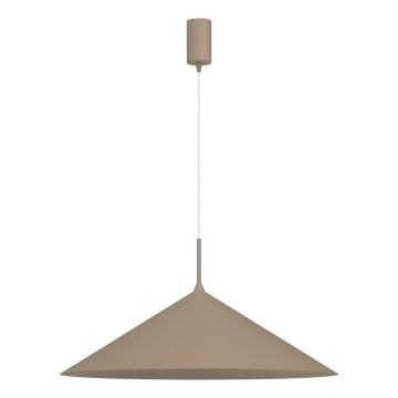 Suspension à câble CAPITAL 1xGX53/15W/230V Ø 60 cm taupe