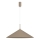 Suspension à câble CAPITAL 1xGX53/15W/230V Ø 60 cm taupe