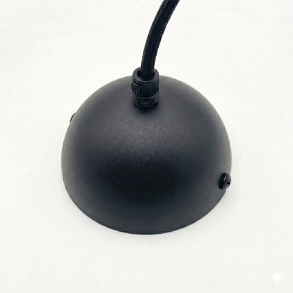 Suspension à câble DESTELLO 1xE27/15W/230V Ø 32 cm noir