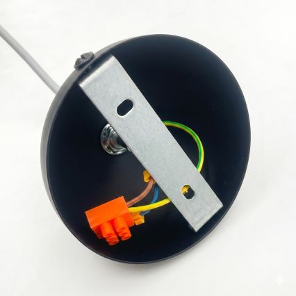 Suspension à câble DESTELLO 1xE27/15W/230V Ø 32 cm noir