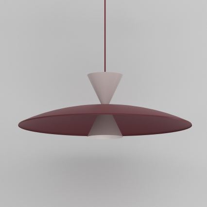 Suspension à câble MISTIC 1xGX53/15W/230V bordeaux