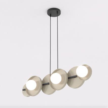 Suspension à câble MODEL 6xG9/8W/230V beige
