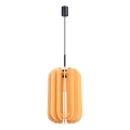 Suspension à câble MULA 1x E27/15W/230V Ø 27 cm, jaune