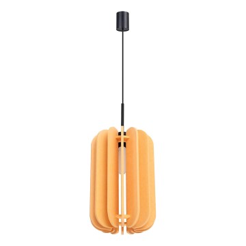 Suspension à câble MULA 1x E27/15W/230V Ø 27 cm, jaune