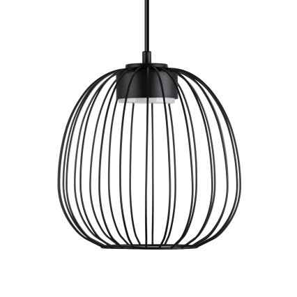 Suspension à câble OVELLA 1xGX53/10W/230V Ø 25 cm noire