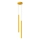 Suspension à câble PASTELO 2xG9/8W/230V, jaune