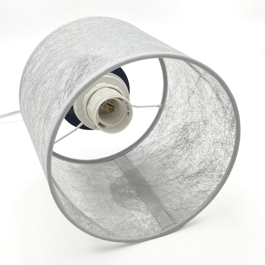 Suspension à câble ROSA 1xE27/60W/230V noir/gris