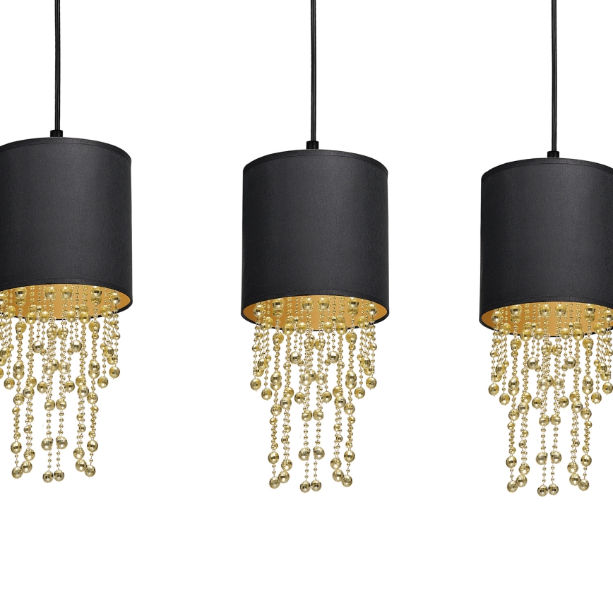 Suspension avec fil ALMERIA 3xE27/60W/230V