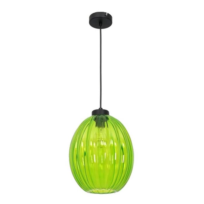 Suspension avec fil BLICK 1xE27/60W/230V vert