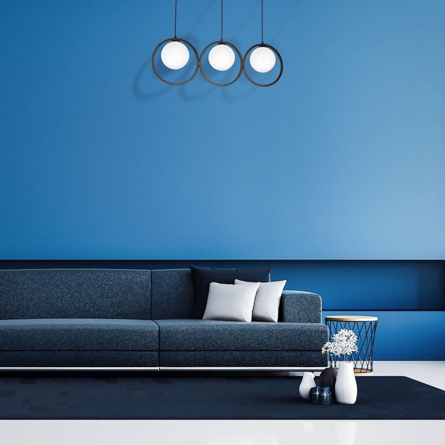 Suspension avec fil BOSTON 3xE14/40W/230V