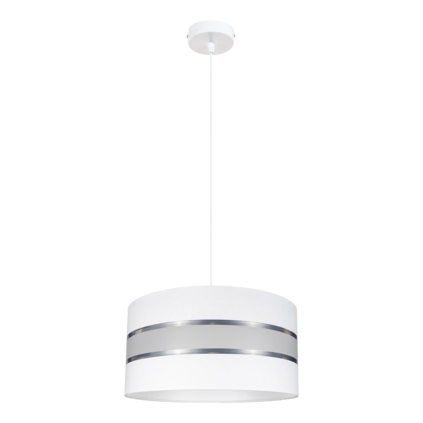 Suspension avec fil CORAL 1xE27/60W/230V blanc