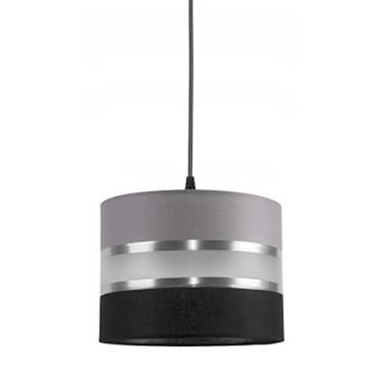 Suspension avec fil CORAL S 1xE27/60W/230V blanc-noir