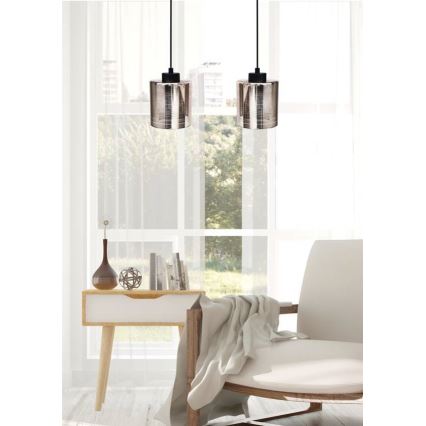 Suspension avec fil COX 2xE27/60W/230V