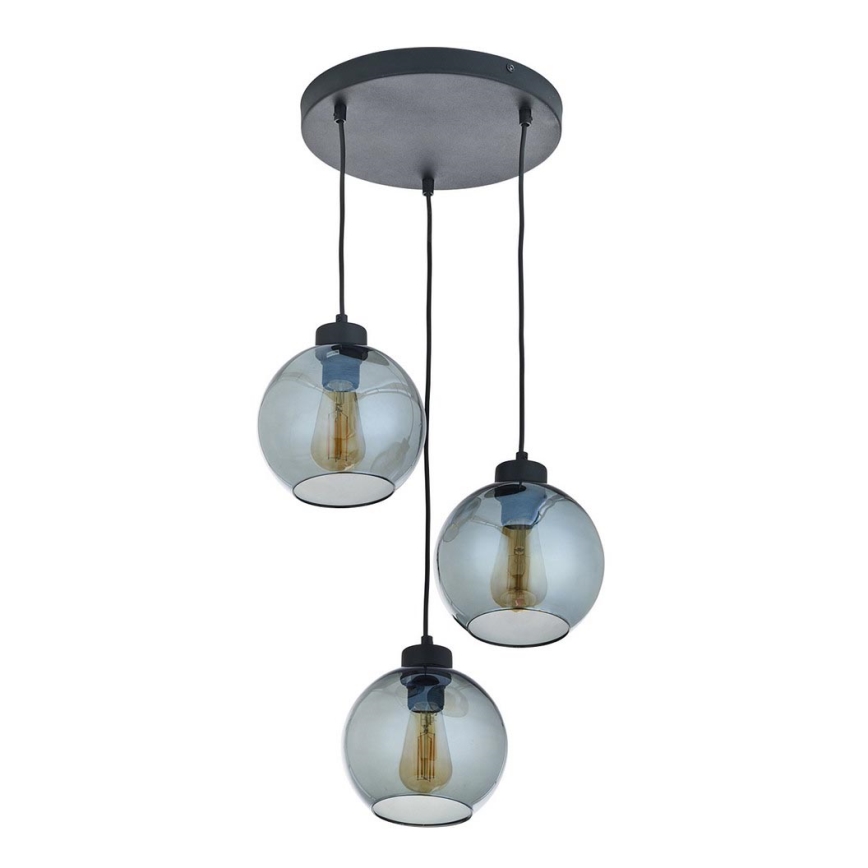 Suspension avec fil CUBUS 3xE27/60W/230V