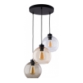 Suspension avec fil CUBUS 3xE27/60W/230V