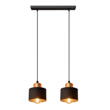 Suspension avec fil EDISON 2xE27/15W/230V