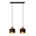 Suspension avec fil EDISON 2xE27/15W/230V