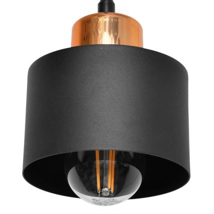 Suspension avec fil EDISON 3xE27/15W/230V