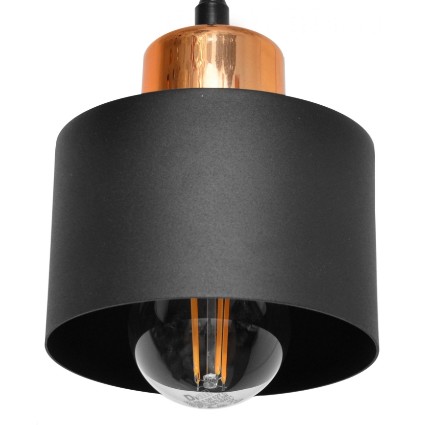 Suspension avec fil EDISON 3xE27/15W/230V