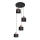 Suspension avec fil EDISON 4xE27/15W/230V
