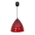 Suspension avec fil FLASH 1xE27/60W/230V rouge