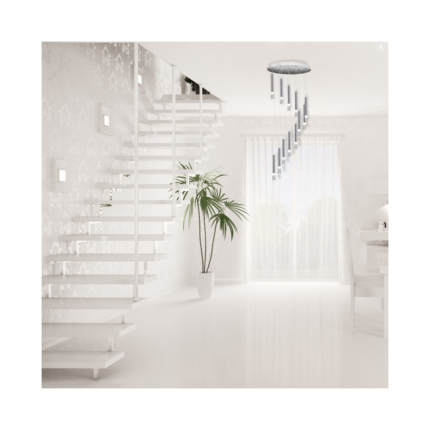 Suspension avec fil ICE 12xLED/1W/230V