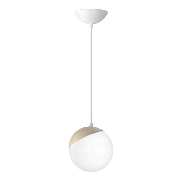 Suspension avec fil SFERA WOOD 1xE14/40W/230V blanc