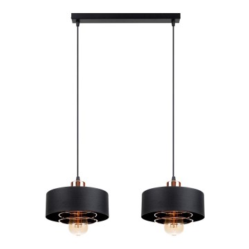 Suspension avec fil VEST 2xE27/60W/230V