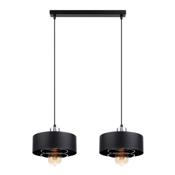 Suspension avec fil VEST 2xE27/60W/230V