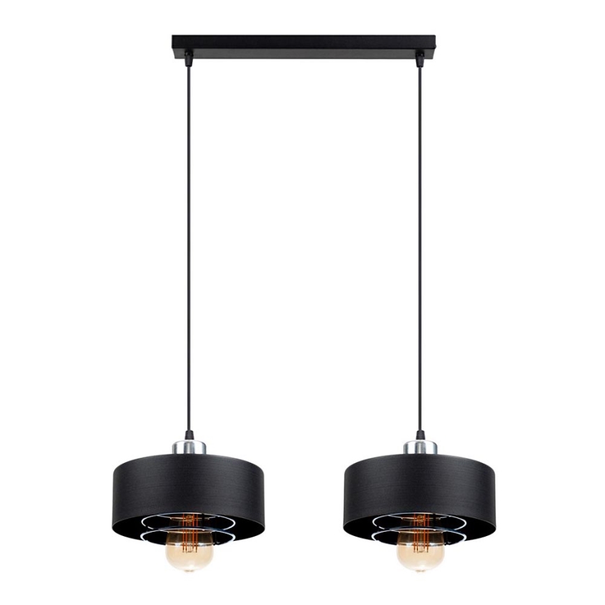 Suspension avec fil VEST 2xE27/60W/230V