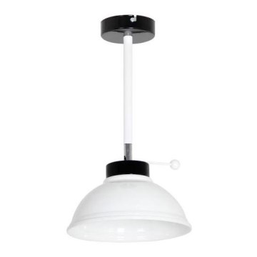 Suspension avec tige FACTOR WHITE 1xE27/15W/230V