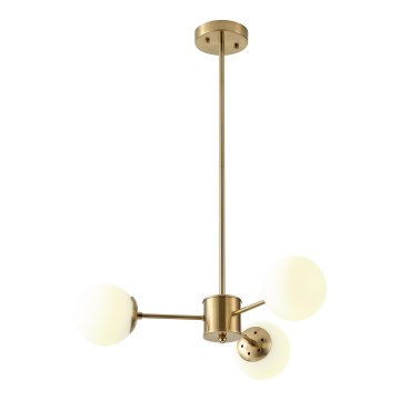 Suspension-barre 3xE27/40W/230V laiton