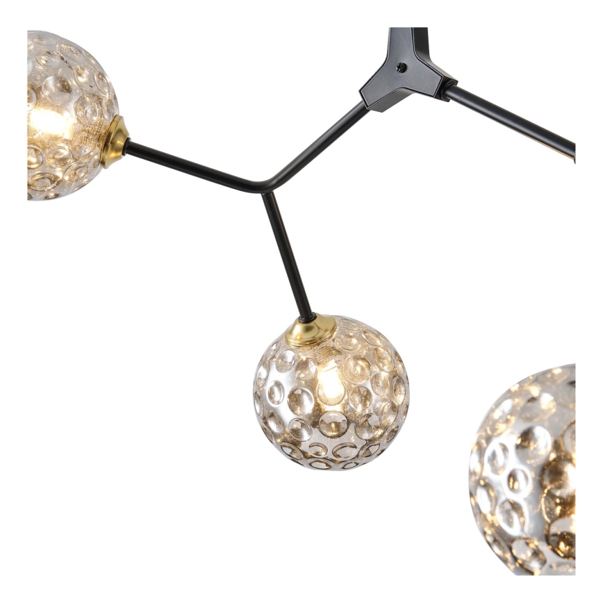 Suspension-barre 5xG9/15W/230V gris