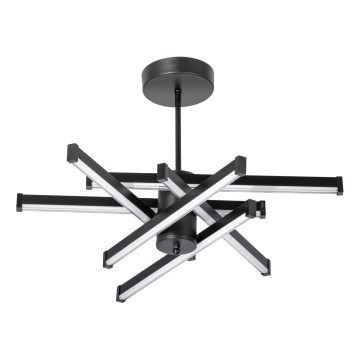 Suspension-barre 6xLED/10W/230V 3000-6500K d. 66 cm noir