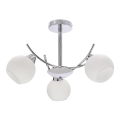 Suspension-barre AMOS 3xE27/40W/230V chrome brillant