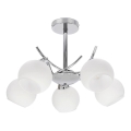 Suspension-barre AMOS 5xE27/40W/230V chrome brillant