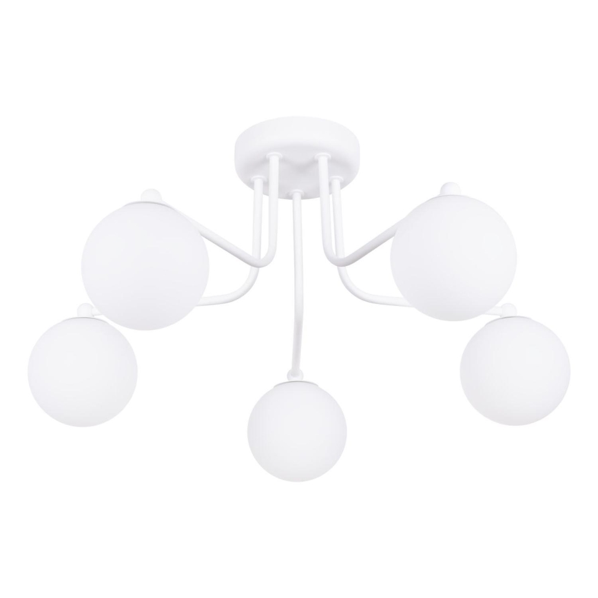 Suspension-barre ASTRAL 5xG9/8W/230V blanc