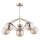 Suspension-barre BARSUM 5xE14/10W/230V doré