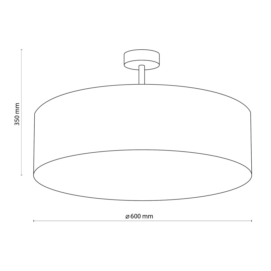 Suspension barre FILIPPO 4xE27/60W/230V