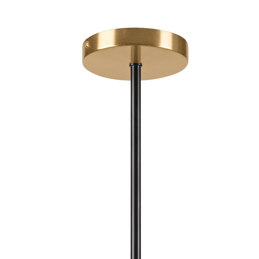 Suspension-barre GEORGIA 7xE14/5W/230V doré/fumé beige