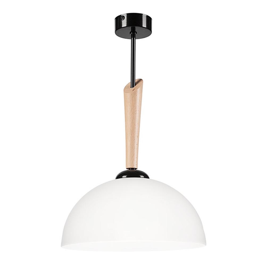 Suspension-barre MEL 1xE27/60W/230V hêtre