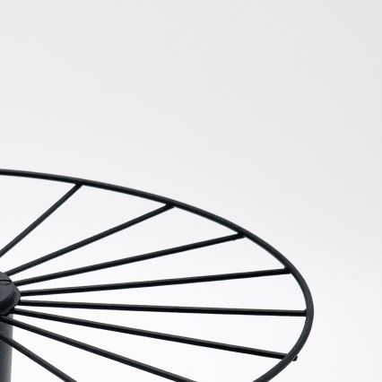Suspension-barre MONTANA 1xE27/15W/230V d. 30 cm noir