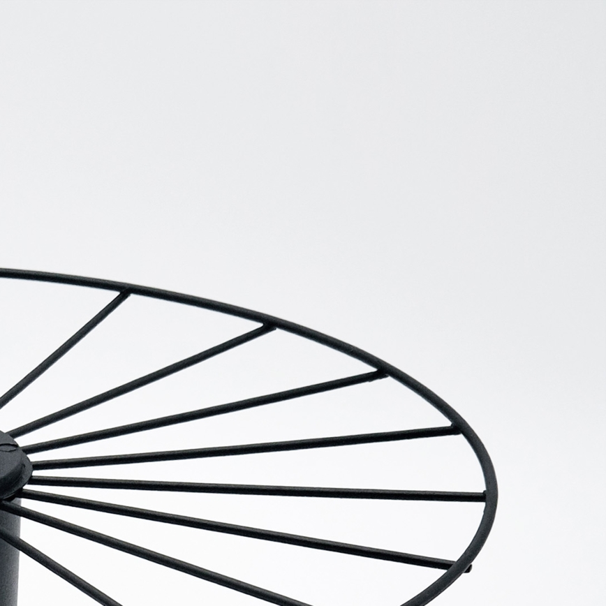 Suspension-barre MONTANA 1xE27/15W/230V d. 30 cm noir