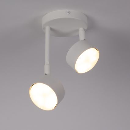Suspension-barre NEMO 2xGX53/12W/230V blanc
