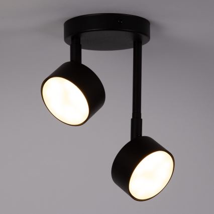 Suspension-barre NEMO 2xGX53/12W/230V noir