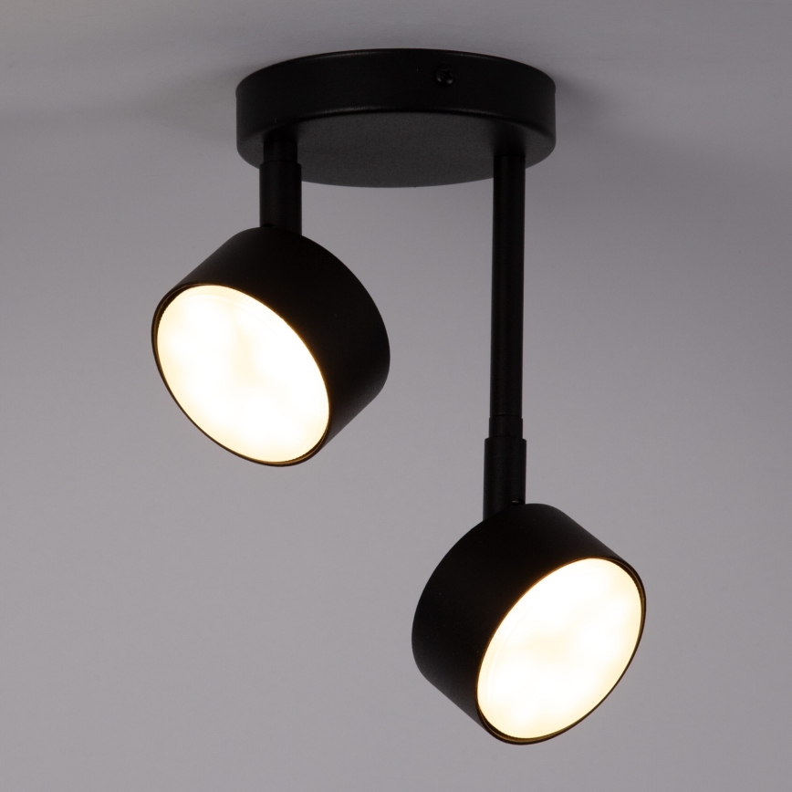Suspension-barre NEMO 2xGX53/12W/230V noir