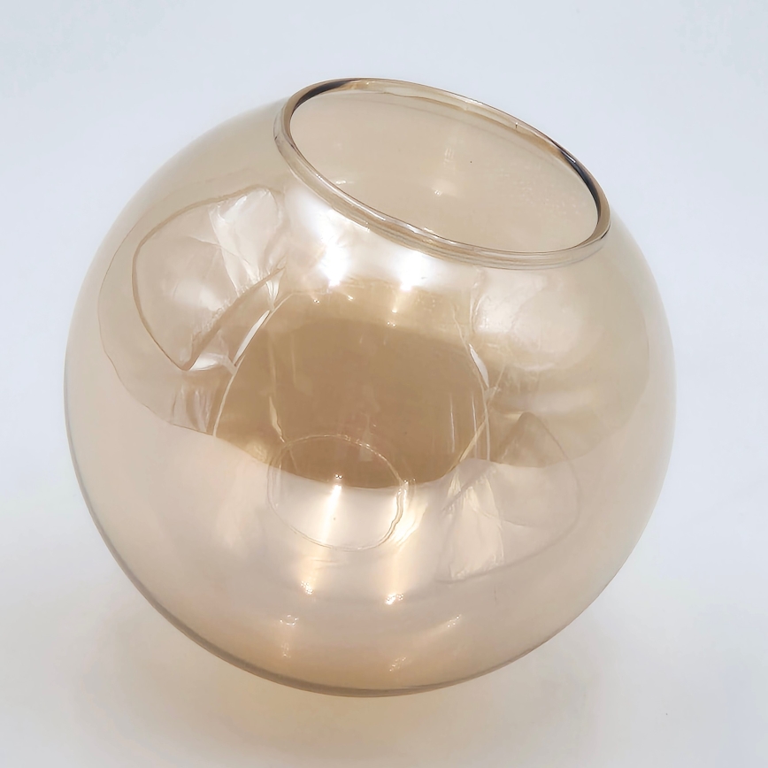 Suspension-barre ROLLO 8xE14/5W/230V doré/fumé beige
