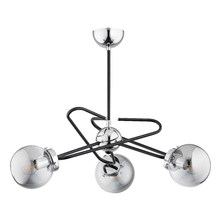 Suspension-barre SAGITO 3xE14/10W/230V chrome brillant
